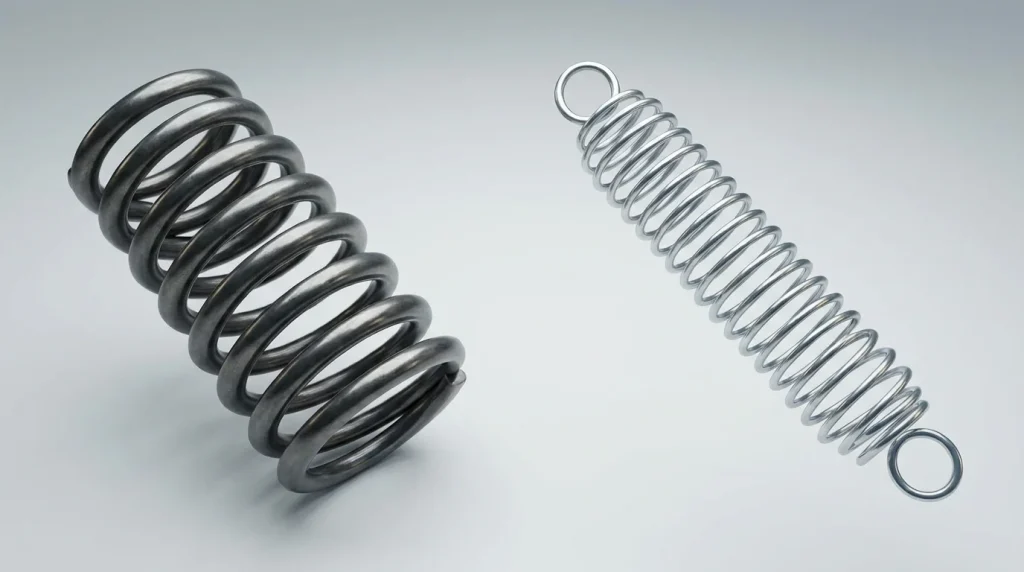 Miniature article de blog Ressort de compression ou traction comment choisir